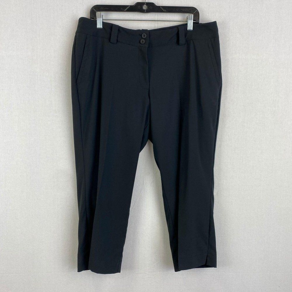 NIKE GOLF Black Capri